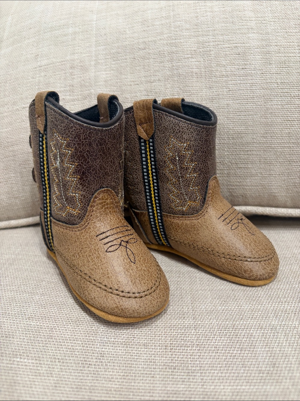 Baby Old West Western Booties